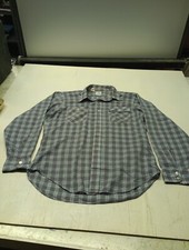 Vintage Levi Strauss Plaid Button Up 1980 Olympic Games Size XL Multicolor