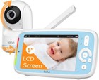 BOIFUN 5 Zoll Babyphone mit Kamera ohne WLAN,Automatische Nachtsicht Babyfon VOX