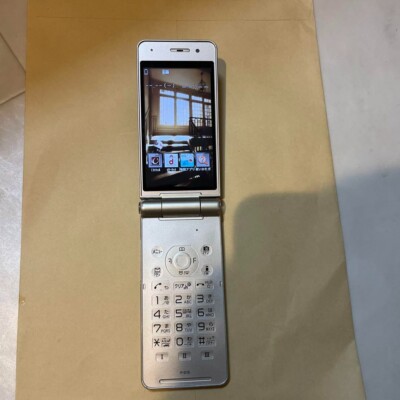 Panasonic Docomo P-01E Flip Phone Keitai Gold Good | eBay
