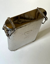Vintage Stainless Steel Photo Development Tank DRGM Germany with Holders