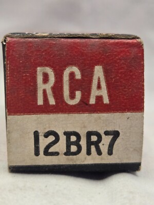 RCA 12BR7 Radiotron Electron Tube New in Box Old Stock