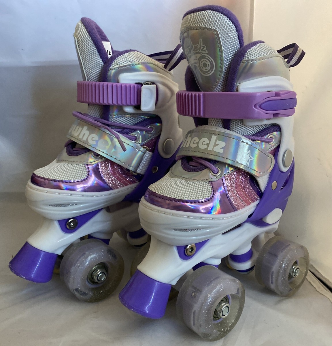 Truwheelz Adjustable Kids Roller Skates Size:S Light Up Wheels