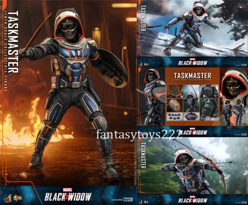 HotToys 1/6 MMS602 Black Widow Taskmaster Collectible Action Figure INSTOCK