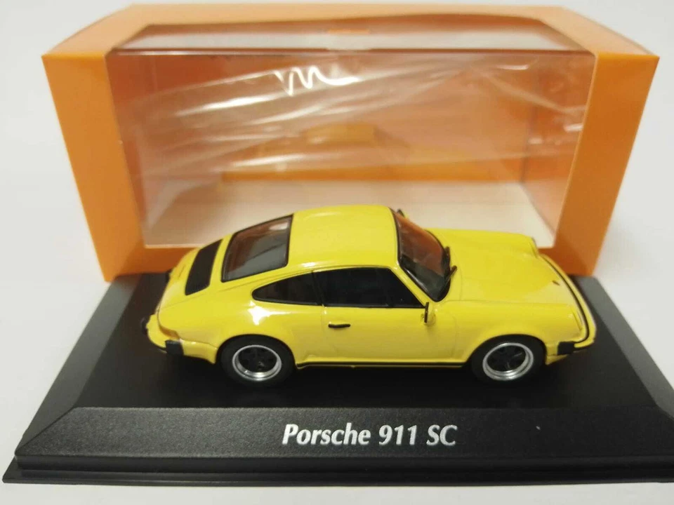 Minichamps Maxichamps Porsche 911 SC yellow 1979 1/43 940062025 - Immagine 2 di 3