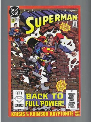 1990 DC-Superman -Special 48 Pages-#50-The Human Factor-VF+