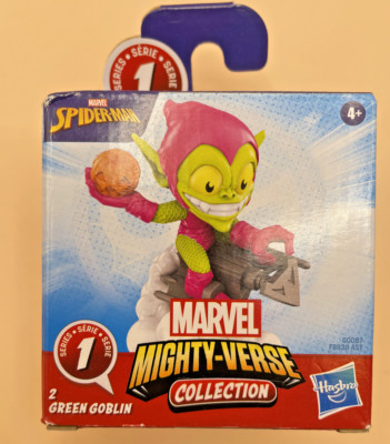 Hasbro Marvel Mighty-Verse Collection Series 1 GREEN GOBLIN #2. New & Sealed!