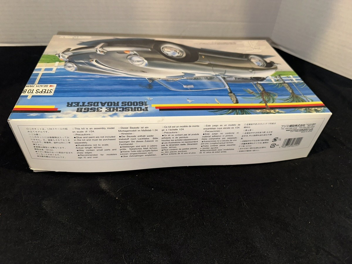 1/24ポルシェ356B 1600S ロードスターキット Fujimi 1/24scale Porsche 356 B 1600S ROADSTER Plastic model