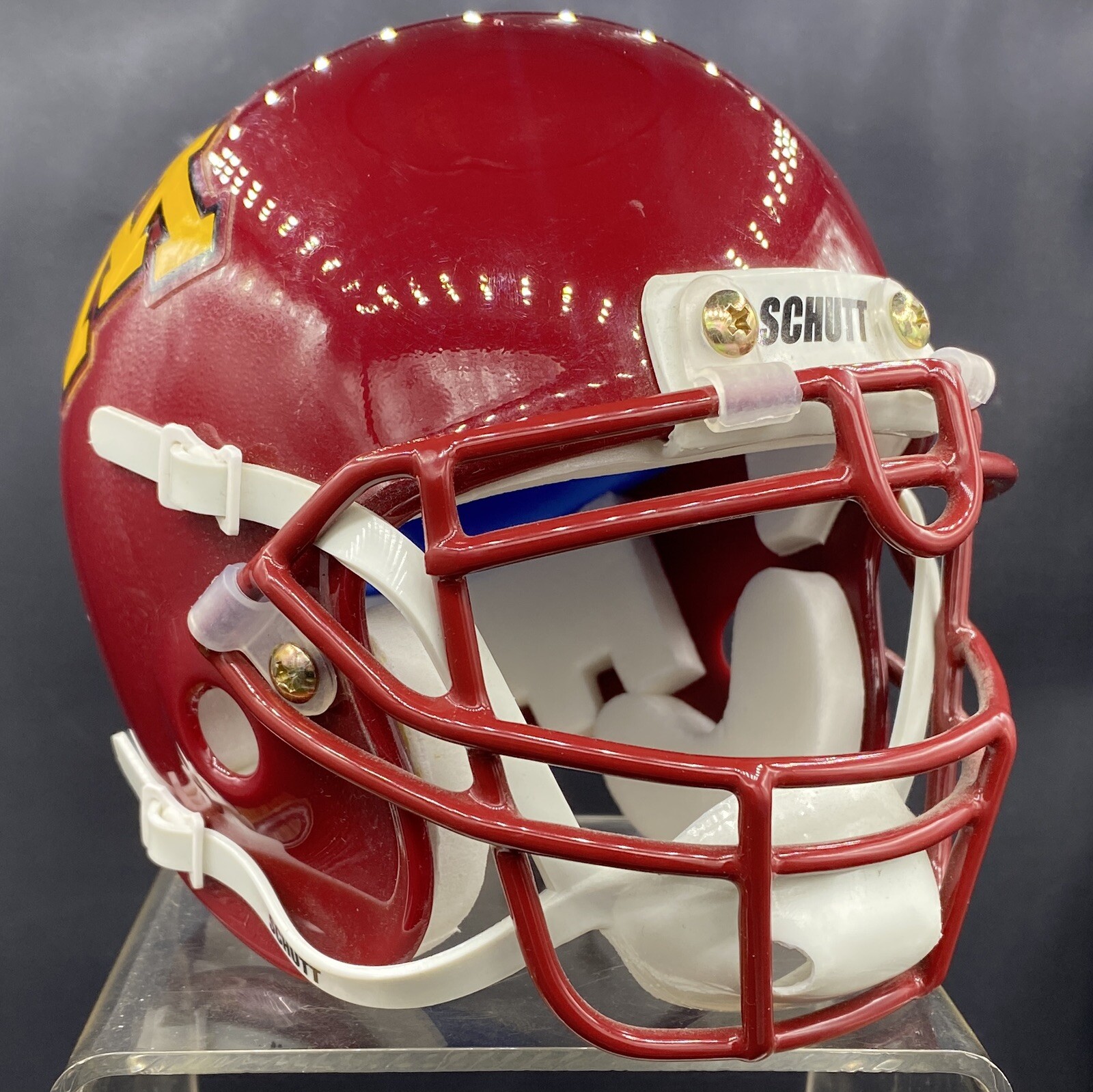 MINNESOTA GOLDEN GOPHERS VINTAGE SCHUTT NCAA COLLEGE FOOTBALL MINI