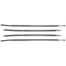 4PCS Door Window Weatherstrip Trim Molding Belt Kit For Toyota Corolla 2019-2022