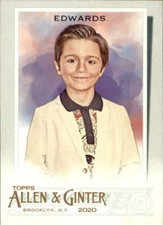 2020 Allen and Ginter #284 Julian Edwards Actor