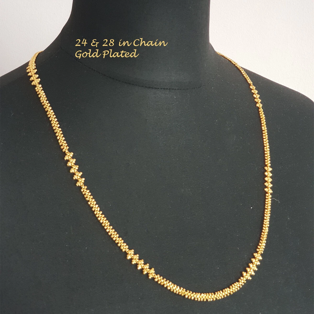 Gold mala necklace designs sale