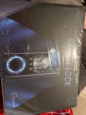 Psos, Smart Lock, Keyless, Fingerprint, Key Cards, Coded, App Access: Open Box