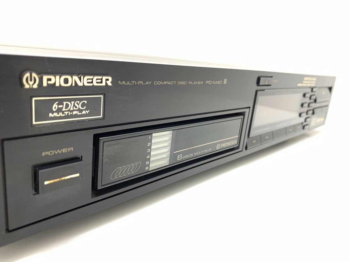 PIONEER PD M40 CD Compact 6 Disc Multi Player Hi Fi Vintage PIONEER PD M40 CD Compact 6 Disc Multi Player Hi Fi Vintage