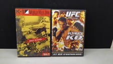 Lot de 2 dvd collector - Kick Boxing (K1 - 2006) et MMA (Ufc 2004)
