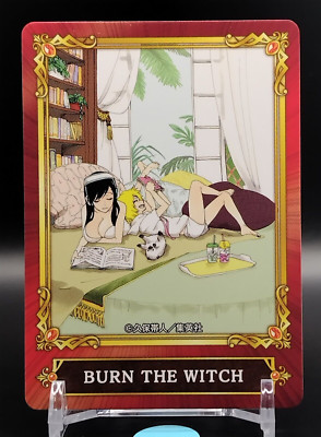 BURN THE WITCH Jump Fair '22 Card Not For Sale Shueisha Japanese Promo Rare
