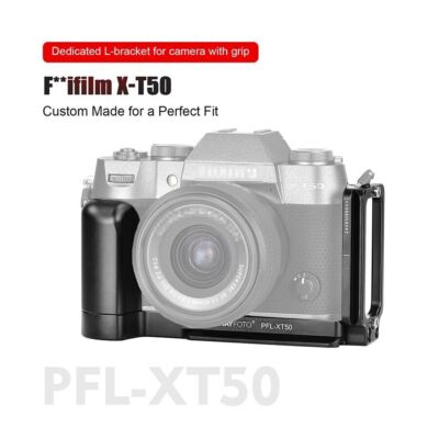 L-shaped Vertical Shoot Quick Release Plate Bracket Hand Grip Holder...