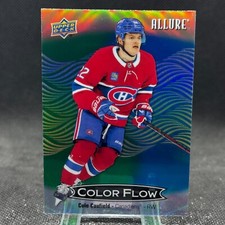 Cole Caufield 2024-25 Upper Deck Allure Color Flow Green-Blue #CFL-16