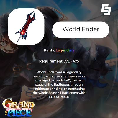 Other | GPO World Ender Cheap