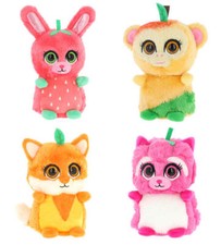 Keel Toys 14cm Fruity Motsu Scented Beanie Orange Lemon Raspberry Strawberry