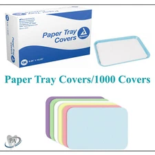 Dental B Ritter Tray Paper Tray Cover Disposable , Size B 12.25" x 8.5", 1000/Bx