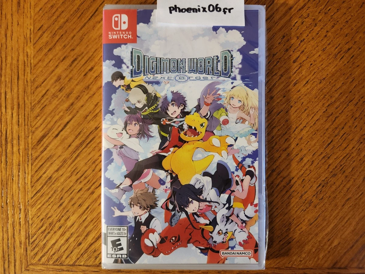 Digimon World: Next Order + Launch Preorder Bonus (Nintendo Switch US NA)  Sealed