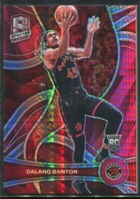 2021-22 Panini Spectra Prizm Daland Banton #147 Toronto Raptors RC