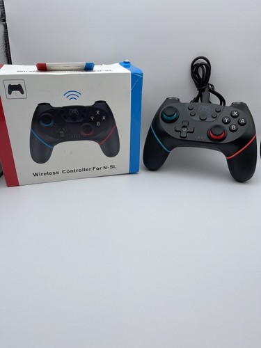 Wireless Controller For Nintendo Switch Video Game System Black N