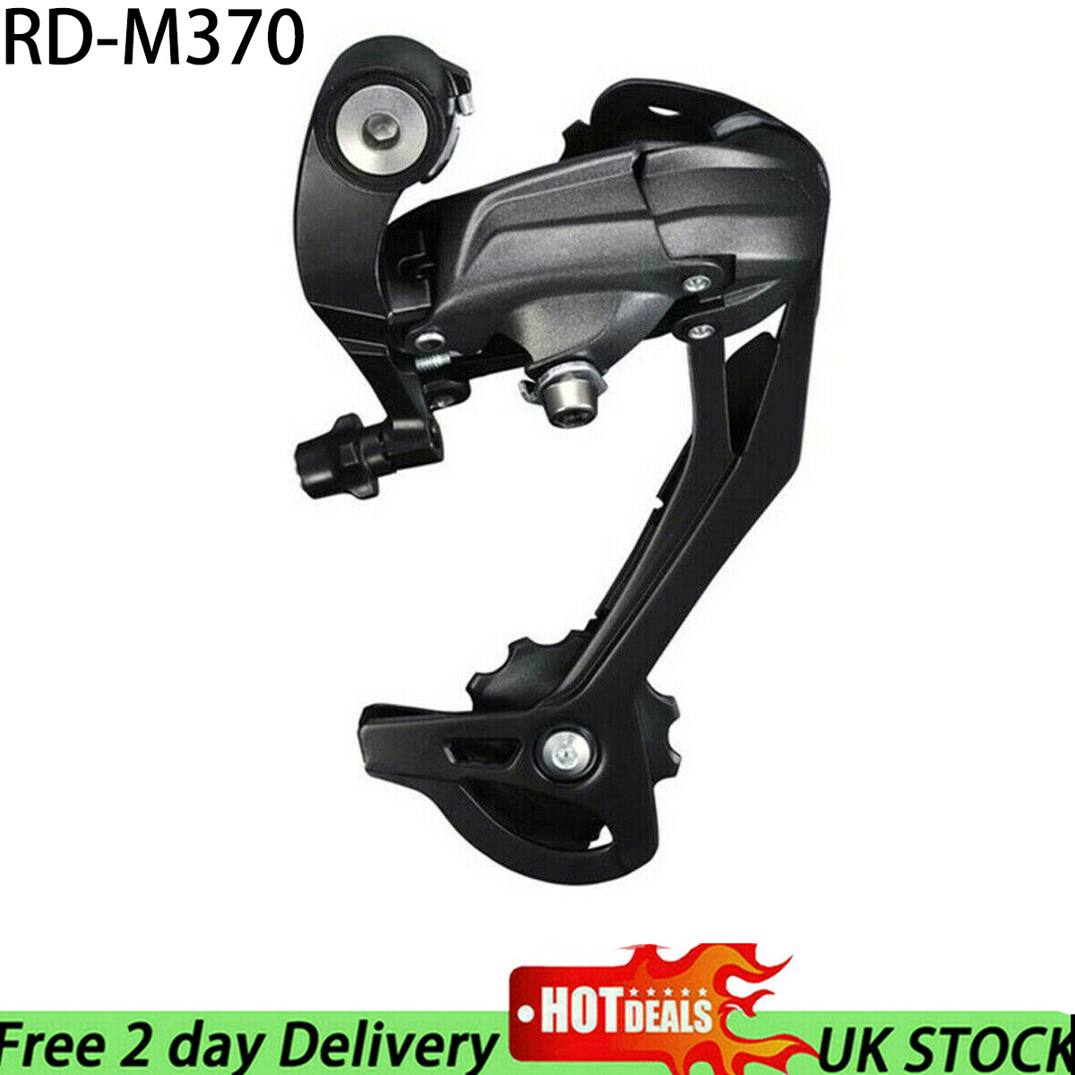 GB For Shimano Altus RD-M370 9/27 Speed Rear Mech Derailleur long