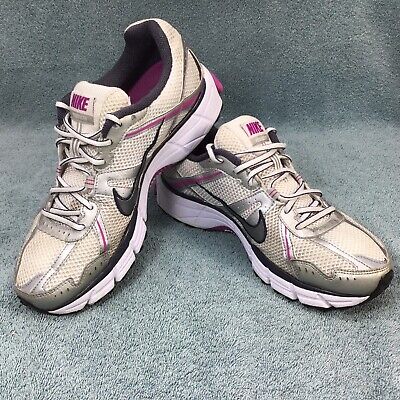 Nike Zoom Pegasus 26 Running Shoes Women&#039;s Size White Gray | eBay