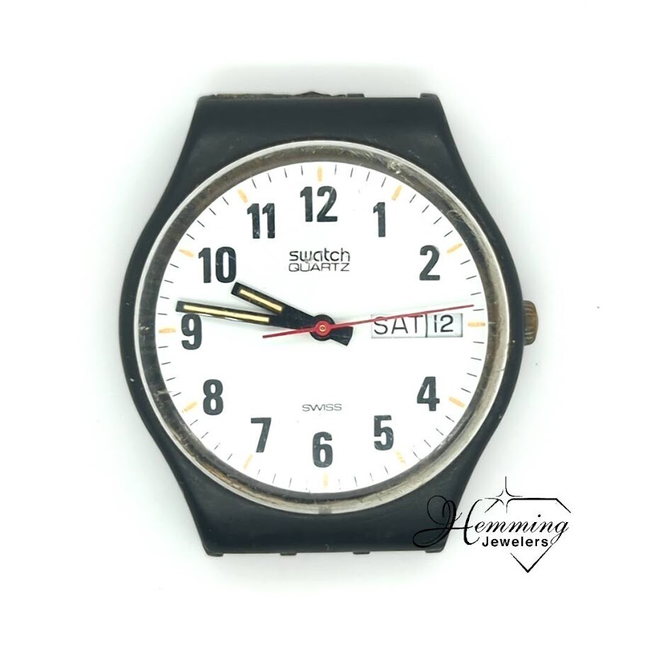 アナログ腕時計 SWATCH TECHMODE WHITE DELIGHT Urethane Watch GN720 WHITE DELIGHT - GN720 - Swatch® Official Store