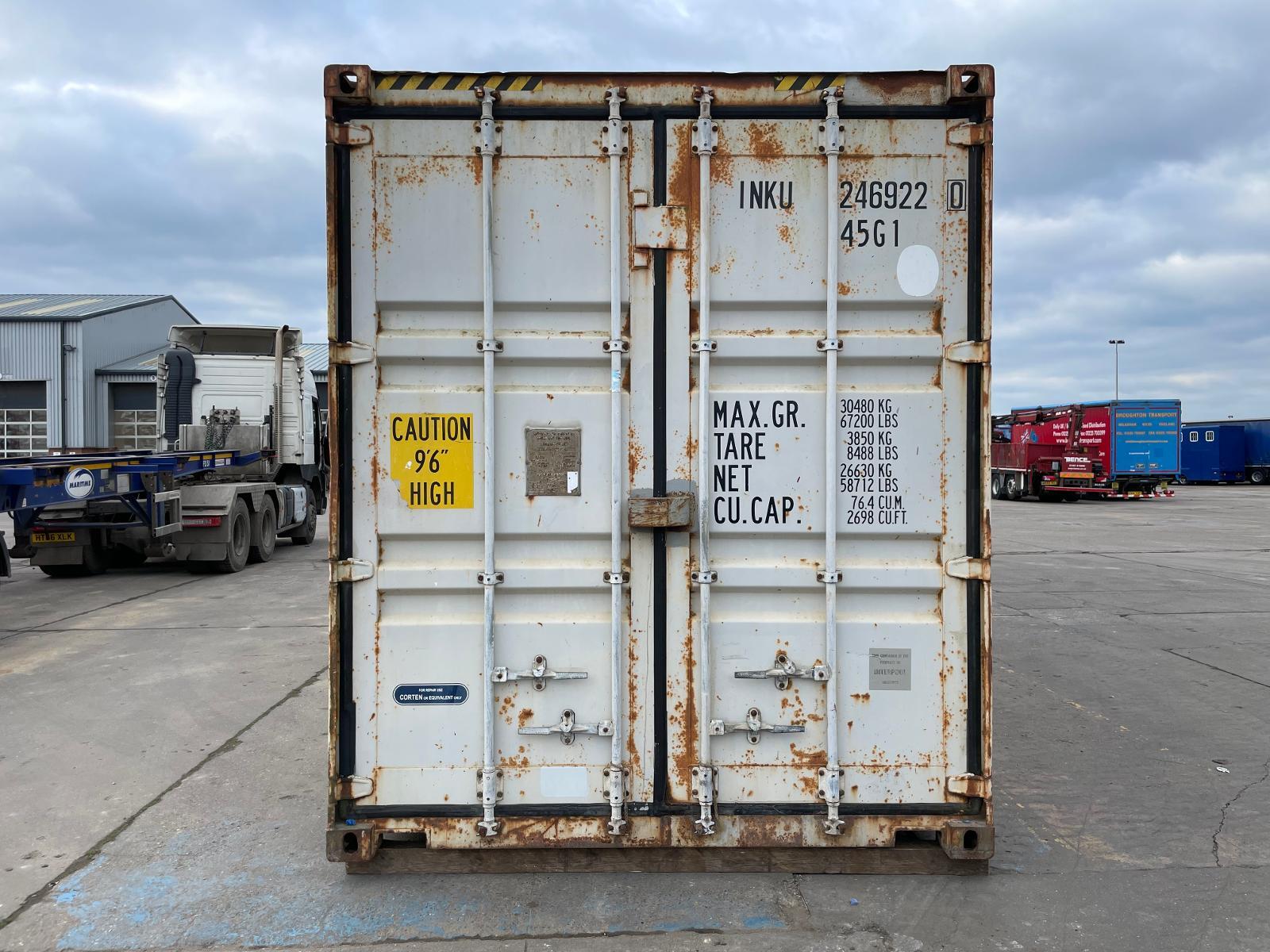 40FT STEEL SHIPPING CONTAINER eBay