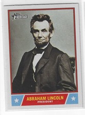 2025 Topps Heritage - Abraham Lincoln Notable Americans #NS-2