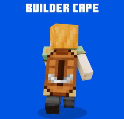 MINECRAFT Builder Cape Code (JAVA & BEDROCK)