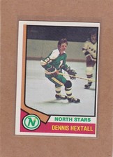 1974-75 TOPPS HOCKEY DENNIS HEXTALL #115 NORTH STARS EX+ *A45403