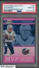 2019 Contenders Optic MVP Contenders Pink Tom Brady Patriots 25/75 PSA 10