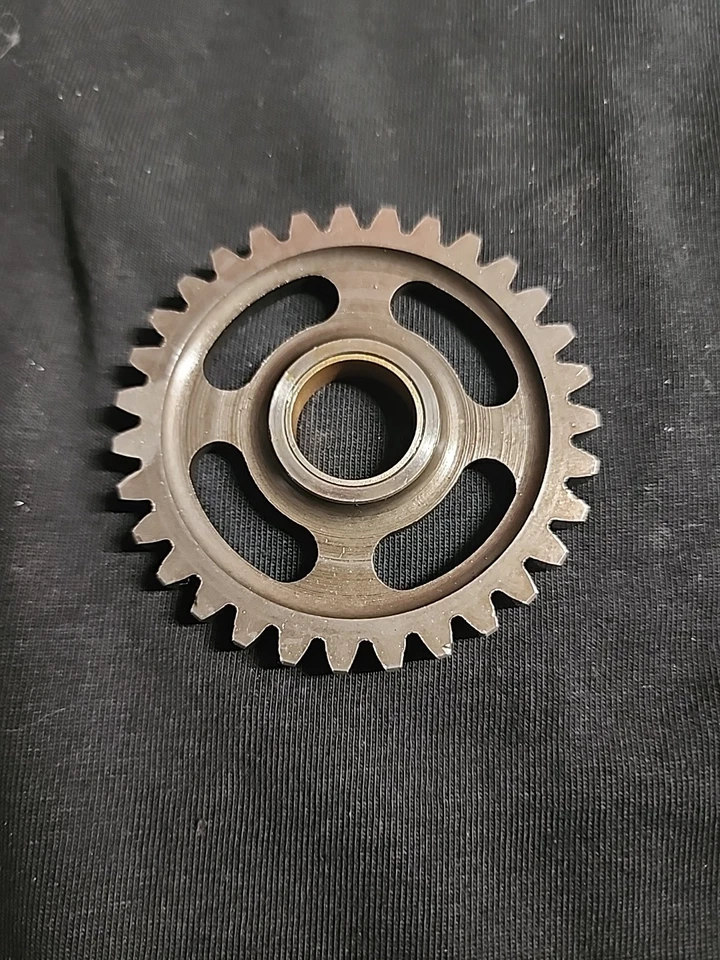 Kawasaki KX125 1995 OEM Kickstart engranaje ralentí #59051-1222 limpio Foto 2 de 3