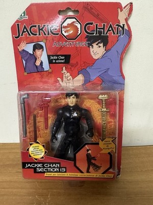Jackie Chan Section 13 Playmates Action Figuren von 2000 Vintage aus Sammlung