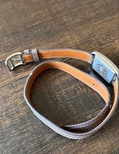 HERMES Cape Cod Watch Double Tour Stainless Steel Quartz Greige Square Women's 11