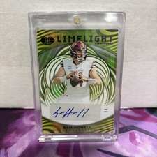 2023 Panini Illusions - Limelight Signatures Sam Howell #LS-SH Black /75