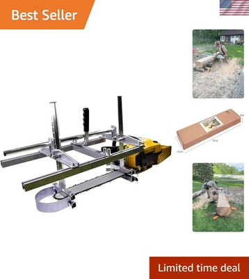 #ad #ad Adjustable Chainsaw Mill for Gas Powered Saws Versatile 14 36quot; Compatibility $155.51