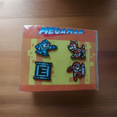 4 Mega Man TOYNK  Pins,  Videospiel Pin Sammlerset NEU eingeschweißt 