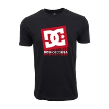 DC SHOES USA RED BOX  MENS T SHIRT