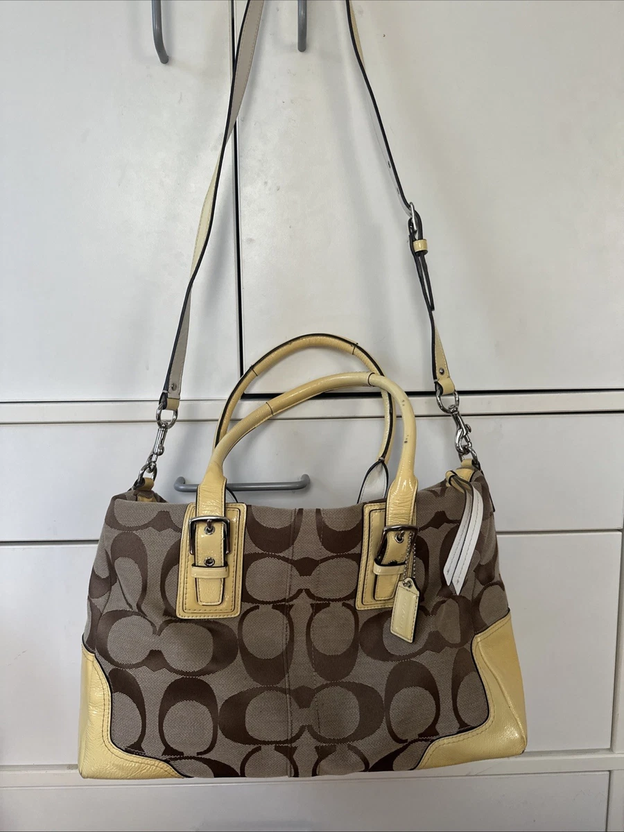Coach Hampton Shoulder Bags Turn Lock Handbags for Women for sale