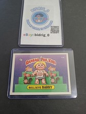 1986 Topps Garbage Pail Kids Card # 111b - 3rd Series - BULLSEYE BARRY 