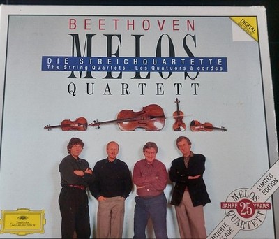 Beethoven, die Streichquartette, Melos-Quartett, CD-Box, 9 Compact-CD