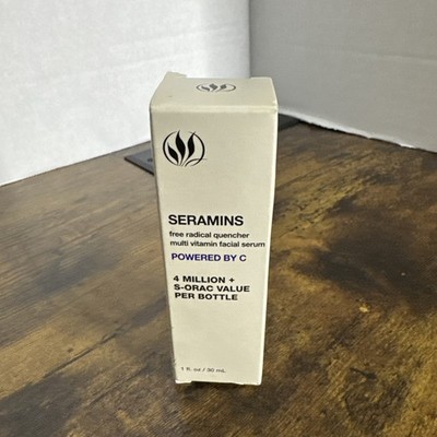 Seramins Face Serum 1oz Powered By C Multi Vitamin Serious Skincare NOS