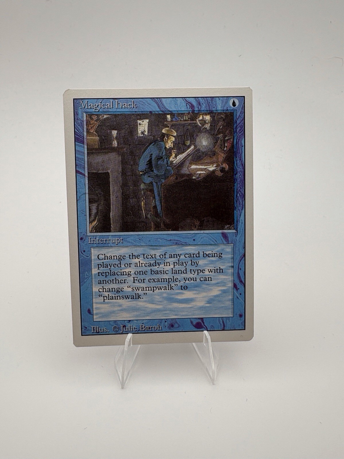 Wizards Magic: The Gathering Magical Hack Interrupt Card Blue English