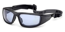 Harley-Davidson Men's HDMC Light-Adjusting Sunglasses w/ Headstrap, Shiny Black