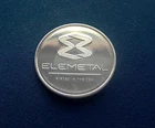 1 OZ FINE .999 SILVER 47 AG ELEMETAL 107.8682 MINTED IN USA ROUND BULLION ATOMIC