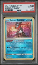 PSA 10 Radiant Greninja #046 Pokemon TCG Astral Radiance